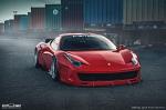 Ferrari 458 Italia by Liberty Walk on PUR Wheels 2015 года